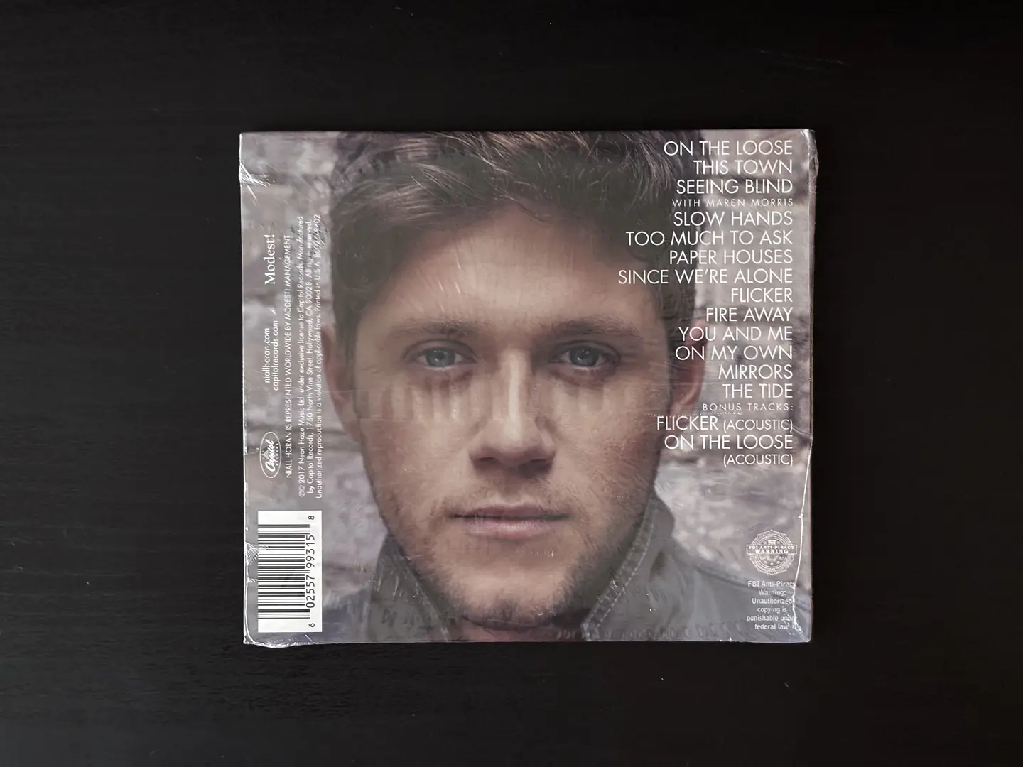 Niall Horan - Flicker - CD Edición Limitada Target 3