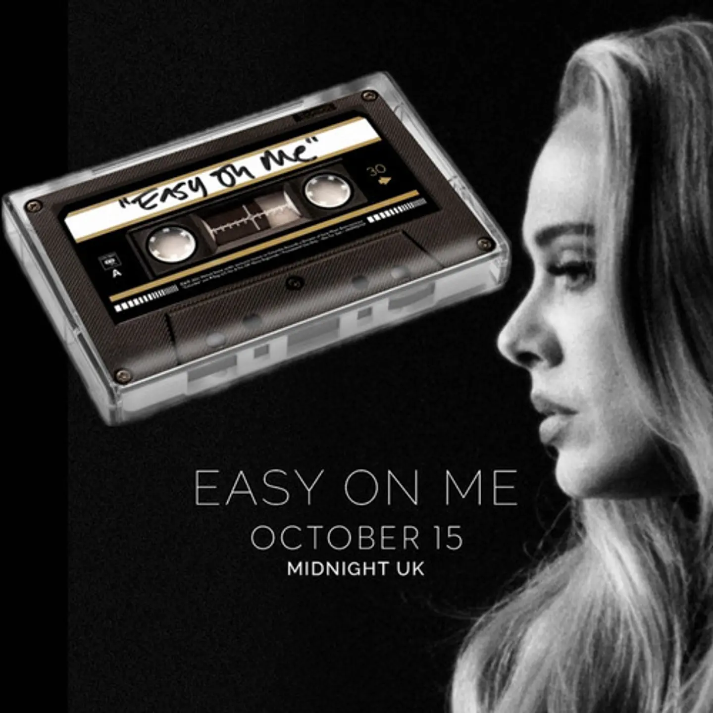 Adele - Easy On Me - Single Cassette 1