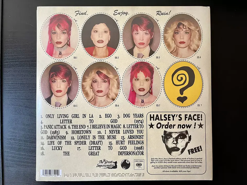 Halsey - The Great Impersonator - Vinilo Ediciones Limitadas 4