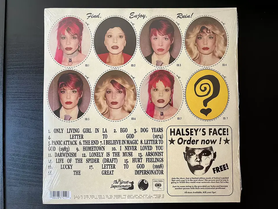 Halsey - The Great Impersonator - Vinilo Ediciones Limitadas 9