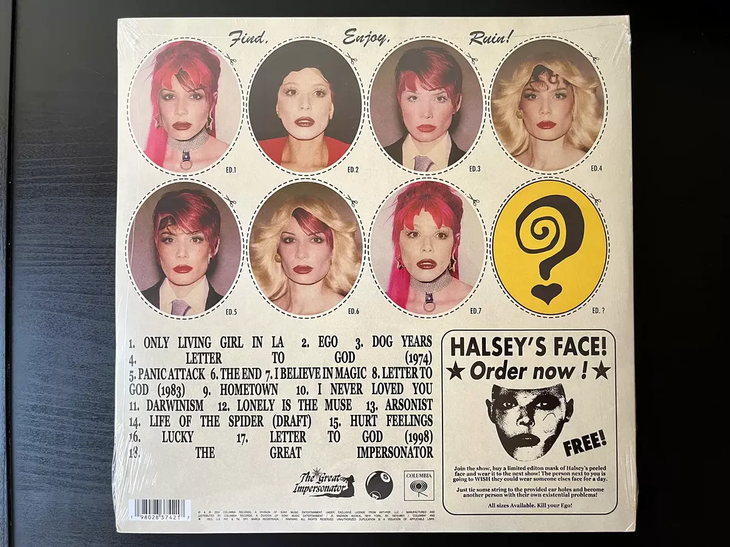Halsey - The Great Impersonator - Vinilo Ediciones Limitadas 14