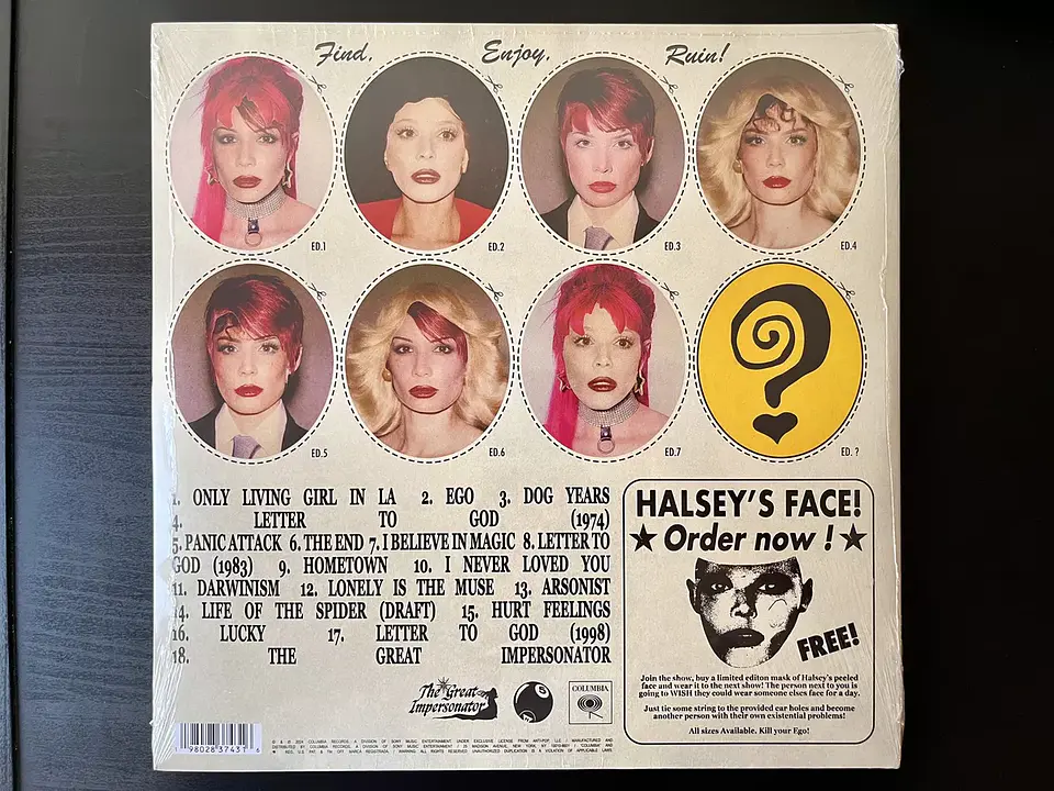 Halsey - The Great Impersonator - Vinilo Ediciones Limitadas 19