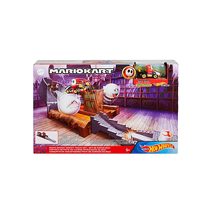 Pista Hot Wheels Mario Kart - La Carrera Espeluznante de Boo