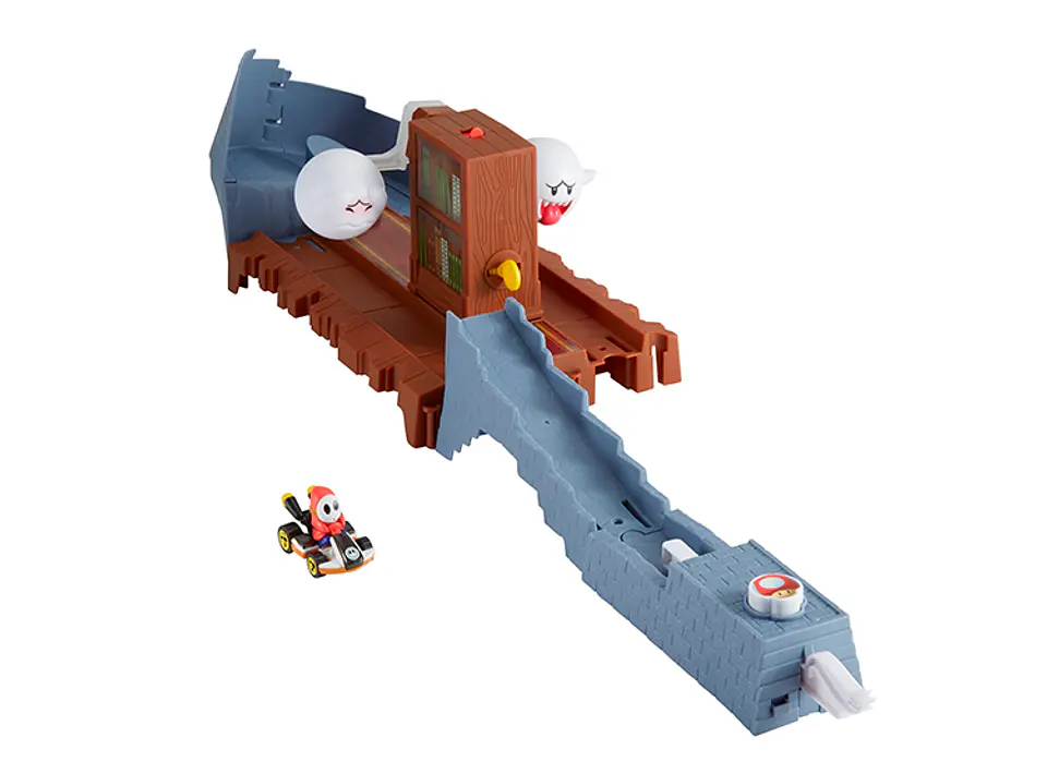 Pista Hot Wheels Mario Kart - La Carrera Espeluznante de Boo 2