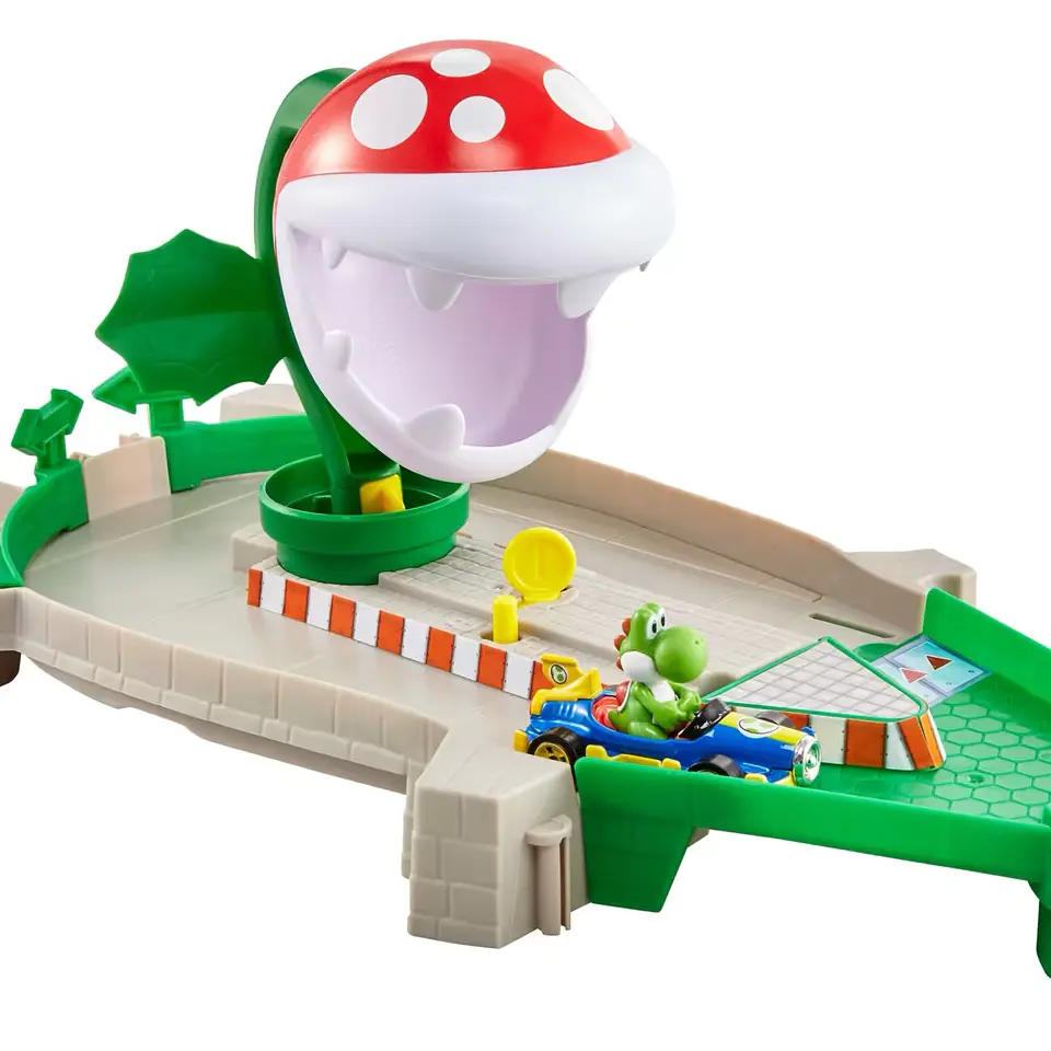 Pista Hot Wheels Mario Kart - Planta Piraña 6