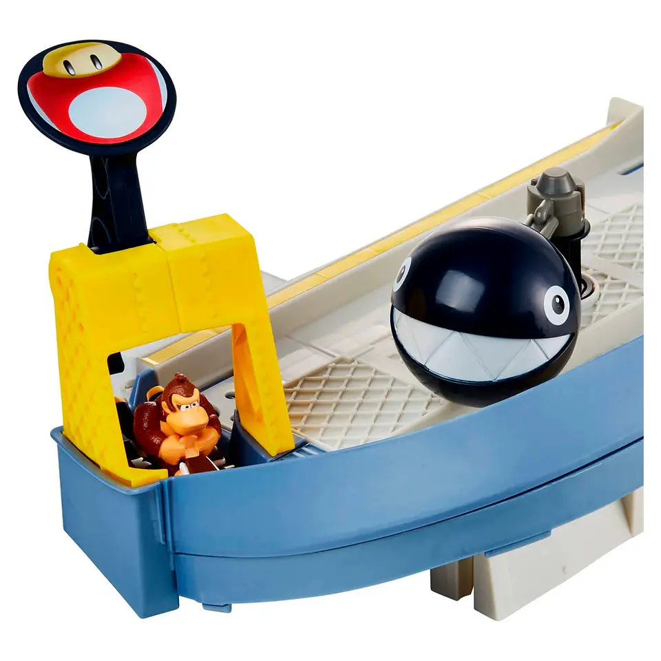 Pista Hot Wheels Mario Kart - Mordida de Chain Chomp 4