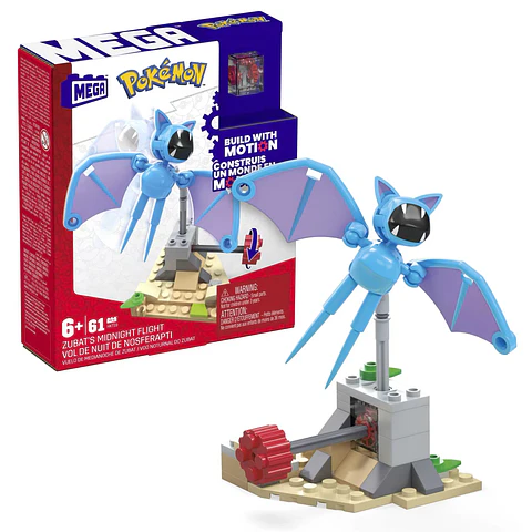 MEGA Pokemon - Vuelo de Medianoche de Zubat