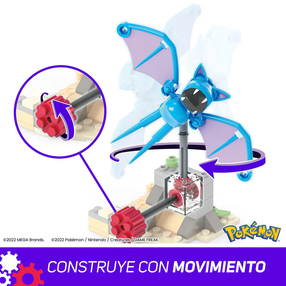 MEGA Pokemon - Vuelo de Medianoche de Zubat 4