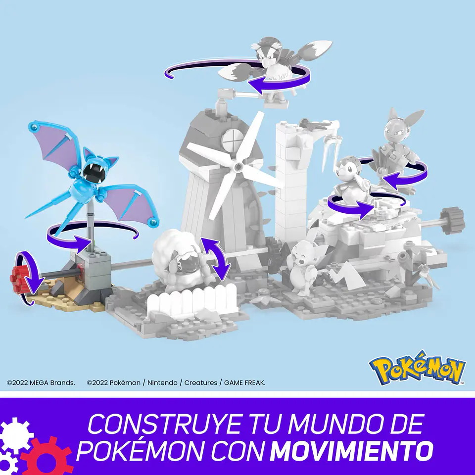 MEGA Pokemon - Vuelo de Medianoche de Zubat 5
