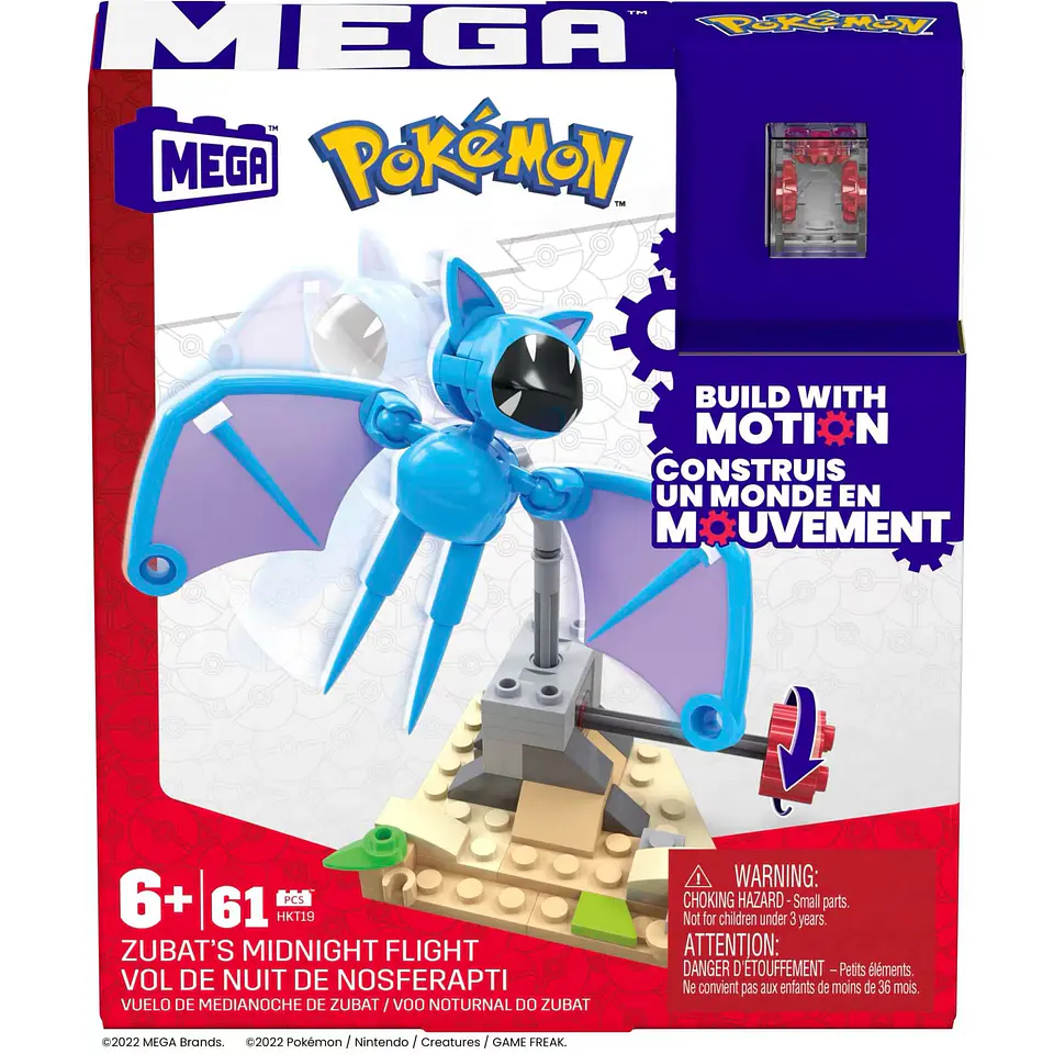 MEGA Pokemon - Vuelo de Medianoche de Zubat 6