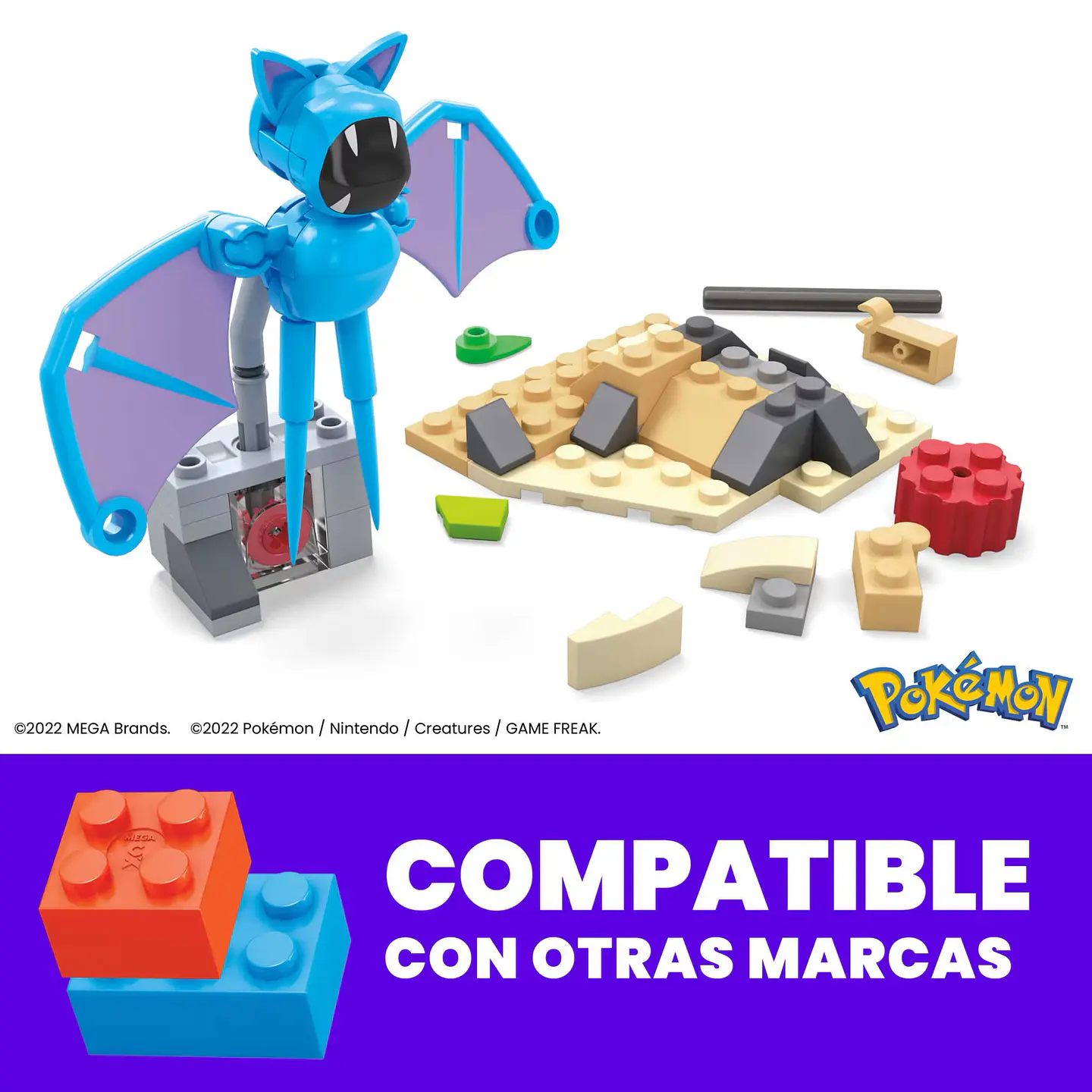 MEGA Pokemon - Vuelo de Medianoche de Zubat 7