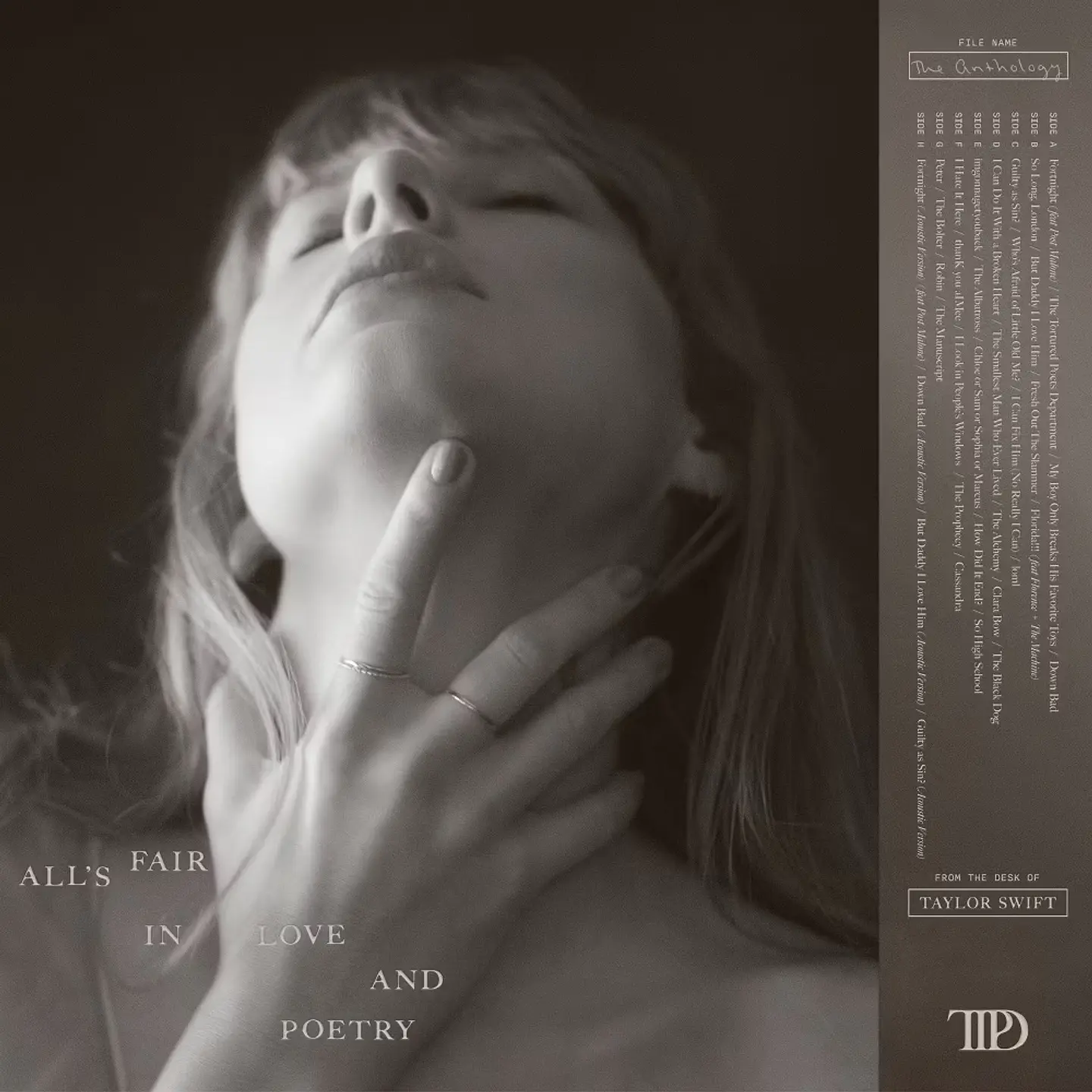 Taylor Swift - The Tortured Poets Deparment: The Anthology - Vinilo Ed. Limitada Target 3