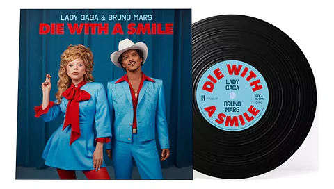 Lady Gaga & Bruno Mars - Die With A Smile - Vinilo Single 7''