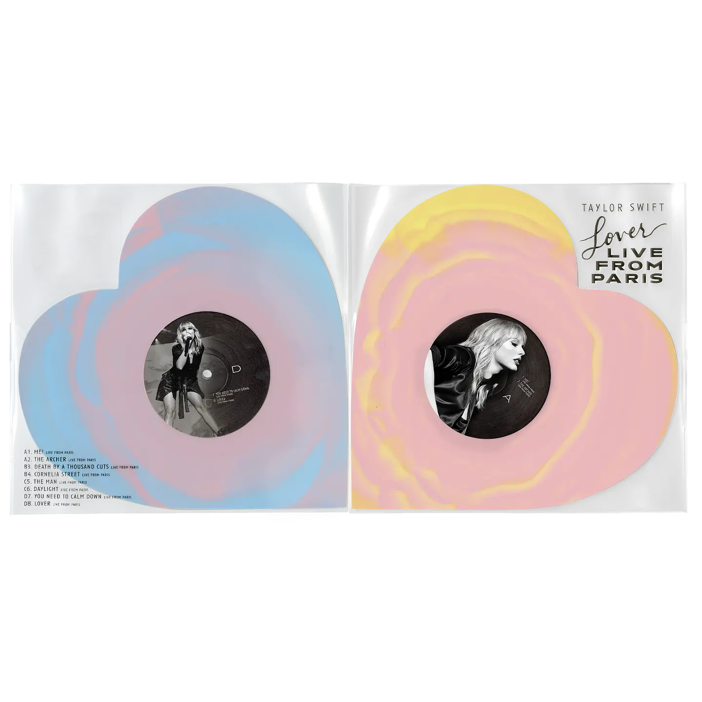 Taylor Swift - Lover - Vinilo Corazon (Live from Paris) 5