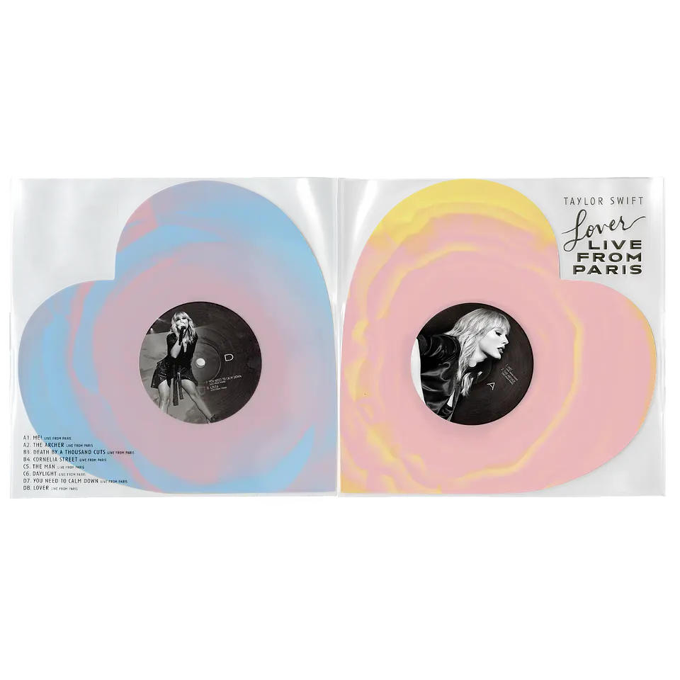 Taylor Swift - Lover - Vinilo Corazon (Live from Paris) 5