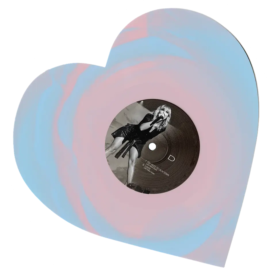 Taylor Swift - Lover - Vinilo Corazon (Live from Paris) 8