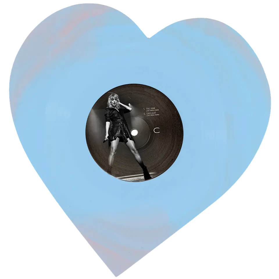 Taylor Swift - Lover - Vinilo Corazon (Live from Paris) 9