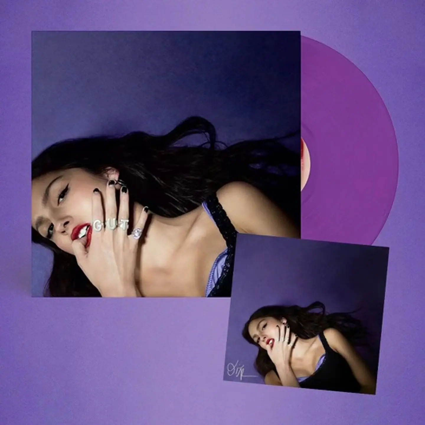 Olivia Rodrigo - Guts - Vinilo (lp) Firmado / Autografiado 13