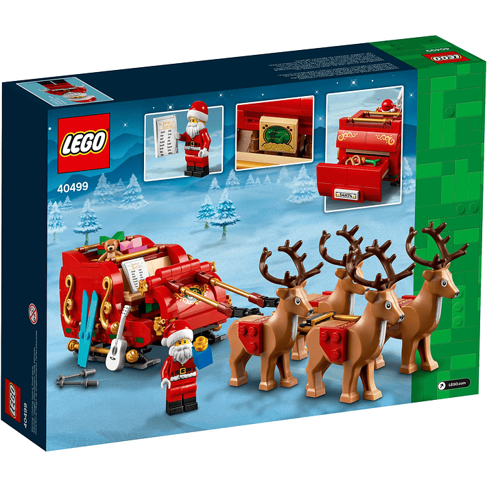 LEGO - Trineo de Papá Noel (40499) 2