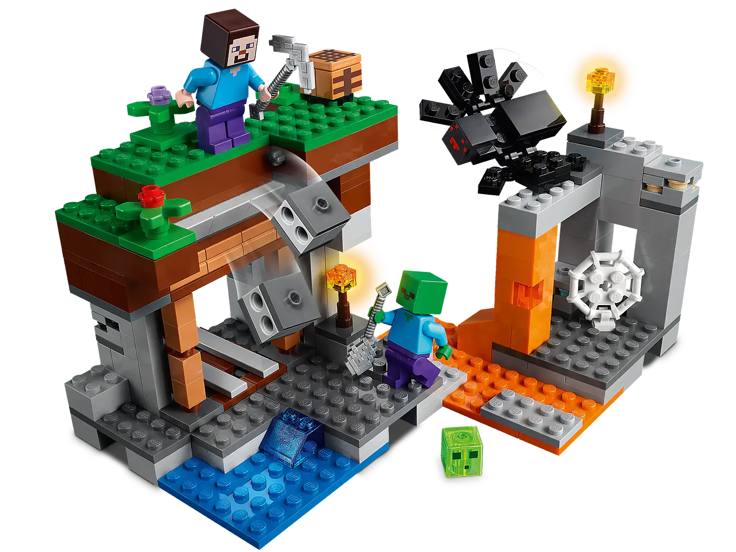 LEGO - Minecraft - La Mina Abandonada (21166) 2