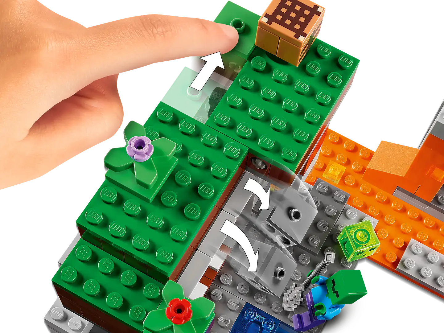 LEGO - Minecraft - La Mina Abandonada (21166) 3