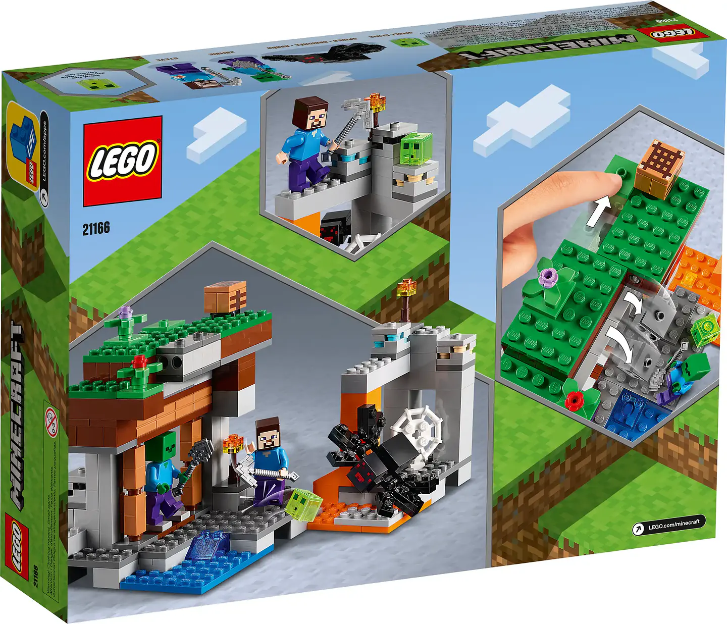 LEGO - Minecraft - La Mina Abandonada (21166) 4