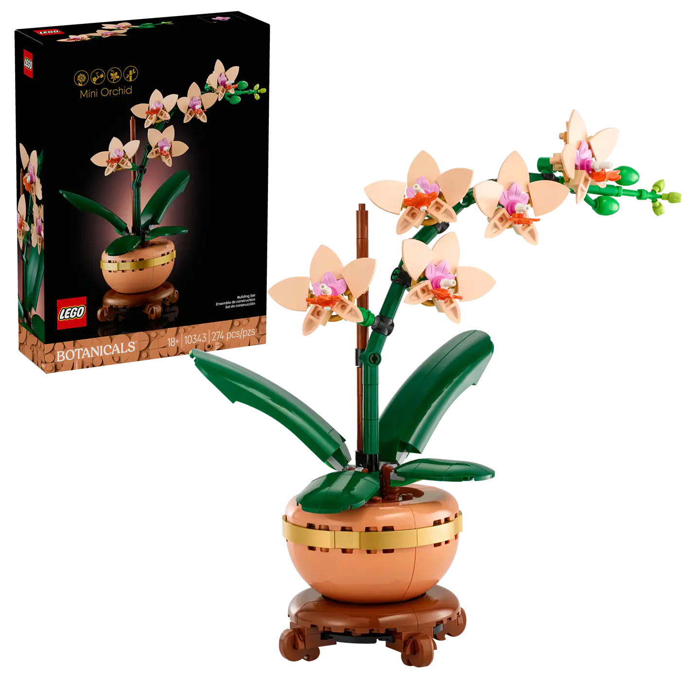 LEGO - The Botanicals Collection - Miniorquídea (10343) 1