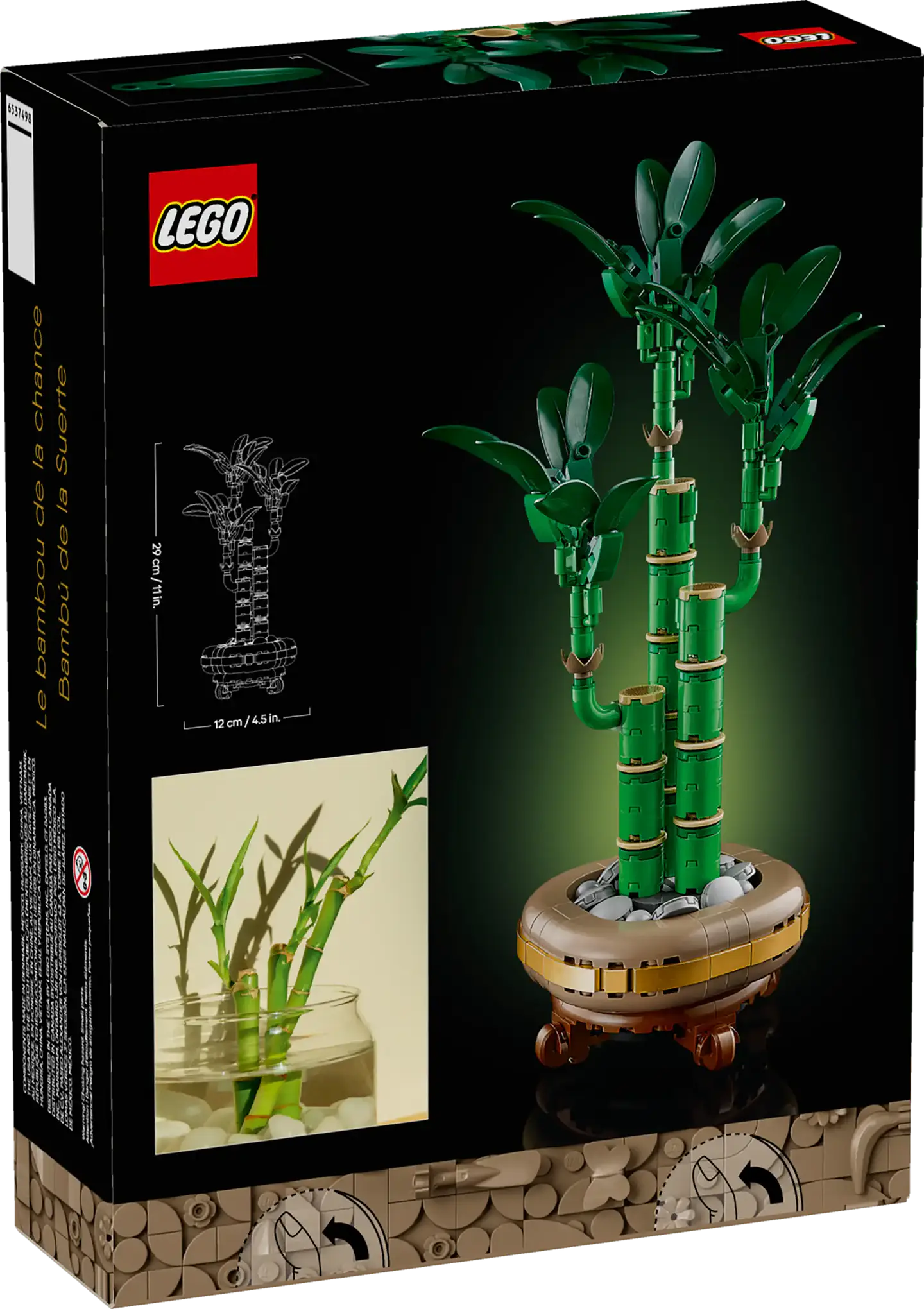 LEGO - The Botanicals Collection - Bambú de la Suerte (10344) 4