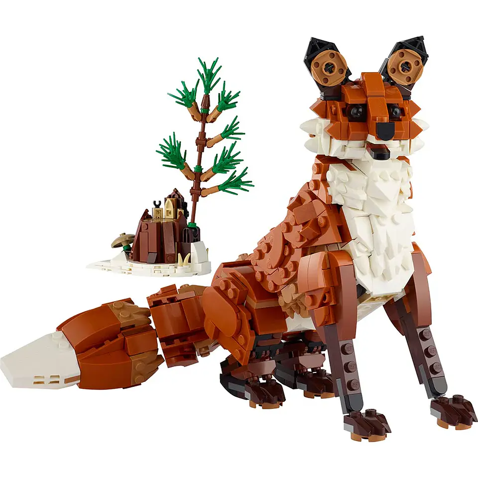 LEGO Creator 3 en 1 - Animales del Bosque: Zorro Rojo como (31154) 3