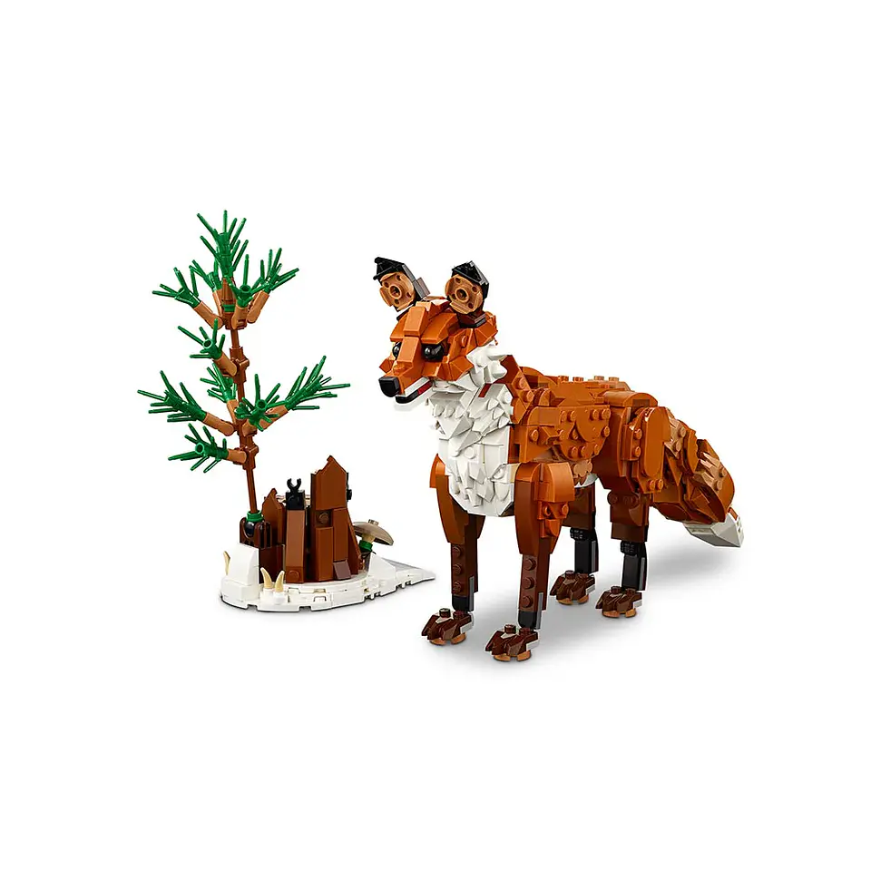 LEGO Creator 3 en 1 - Animales del Bosque: Zorro Rojo como (31154) 7