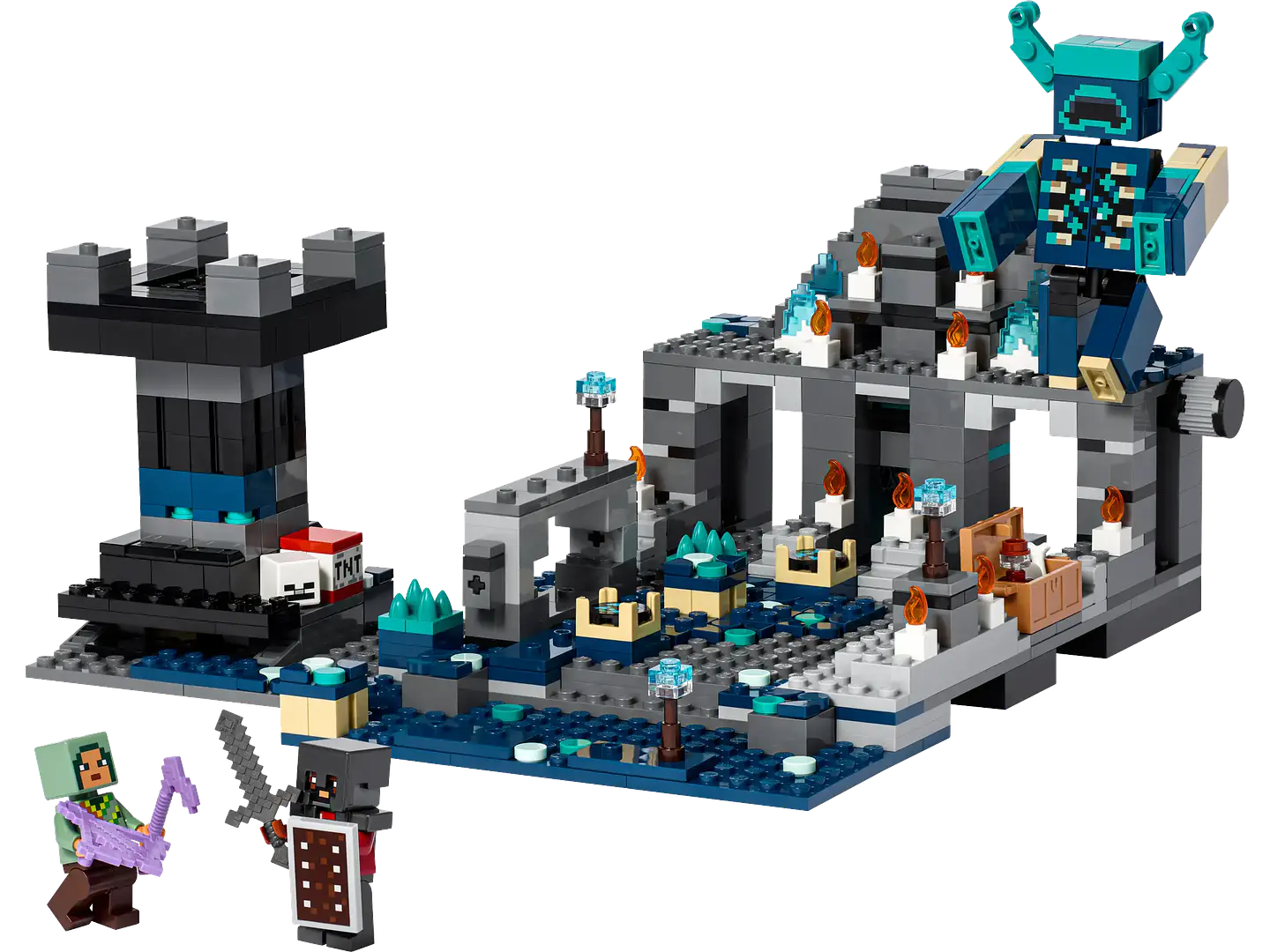 LEGO Minecraft - La Batalla en la Oscuridad Profunda (21246) 1