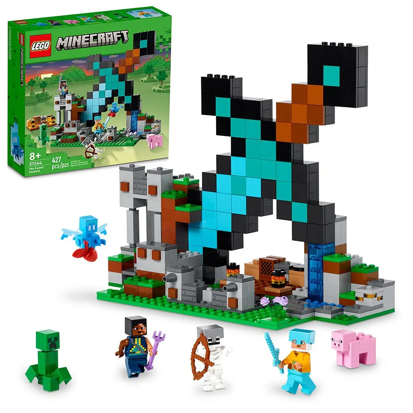 LEGO Minecraft - La Fortificación-Espada (21244) 1