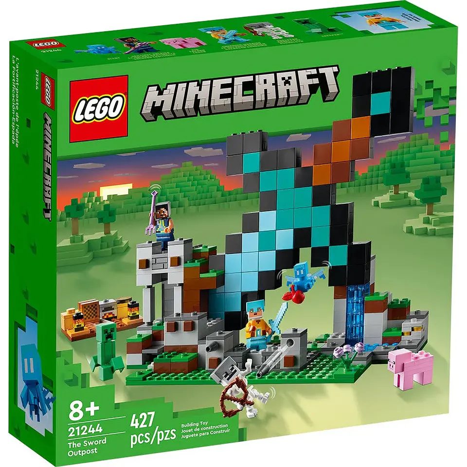 LEGO Minecraft - La Fortificación-Espada (21244) 8