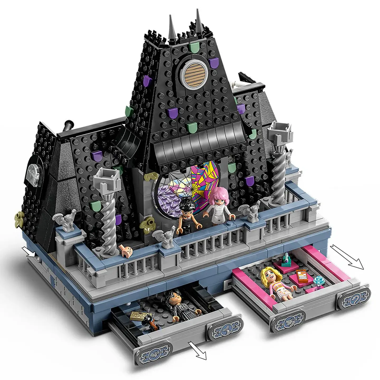 LEGO Wednesday - Dormitorio de Merlina y Enid (76781) 3