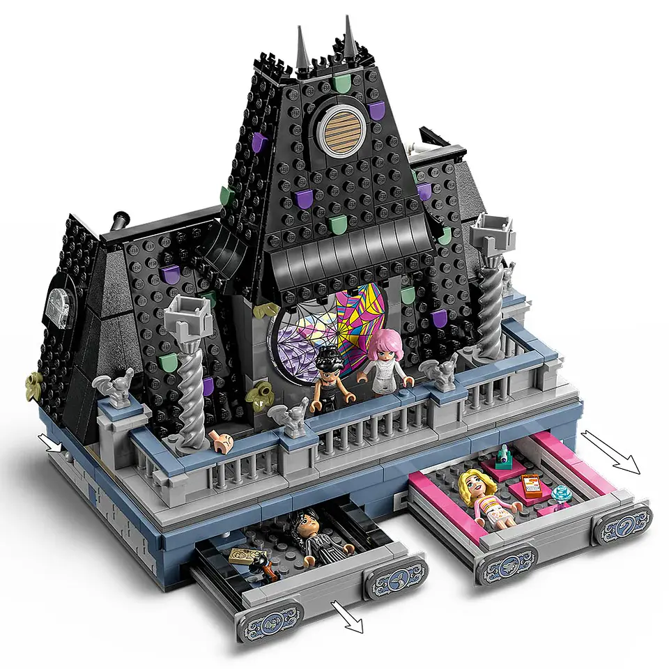 LEGO Wednesday - Dormitorio de Merlina y Enid (76781) 3