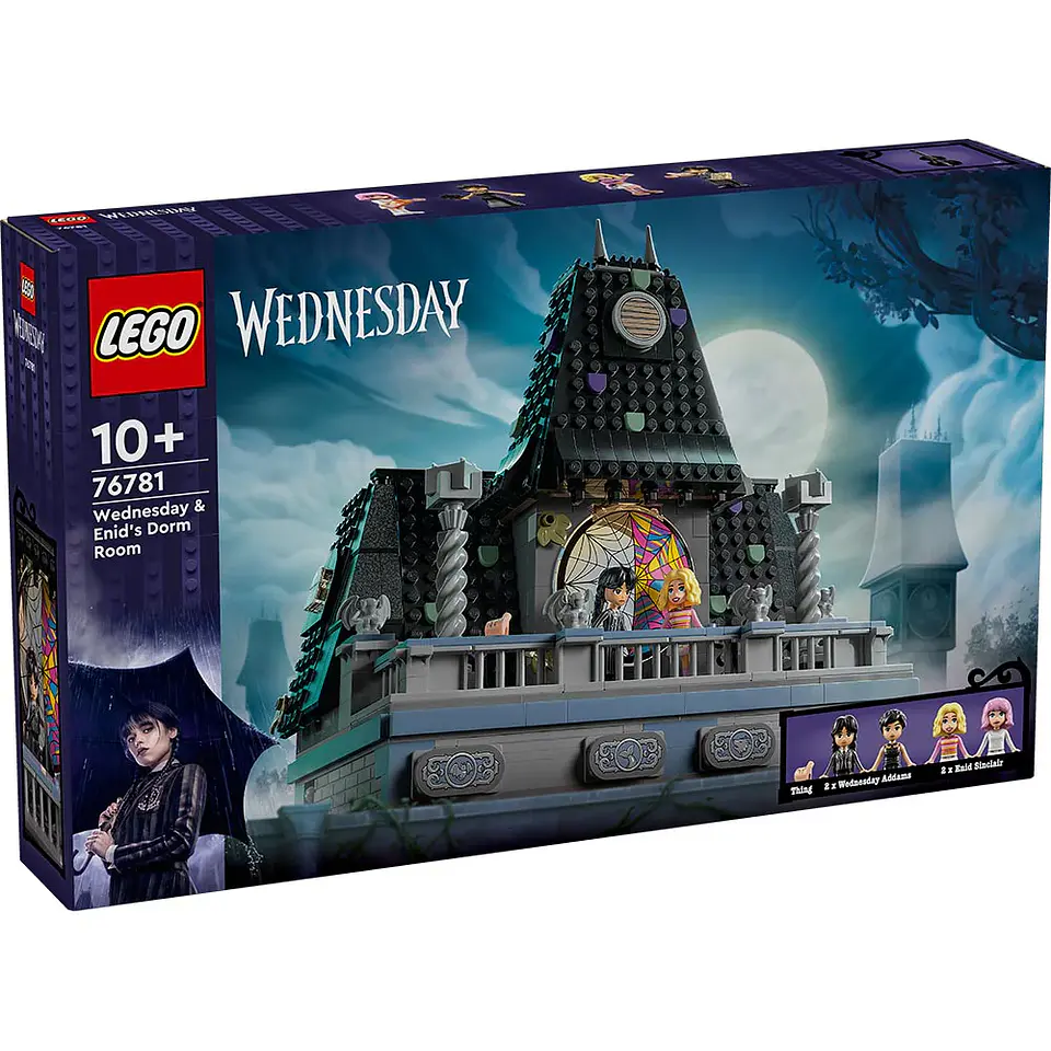 LEGO Wednesday - Dormitorio de Merlina y Enid (76781) 10