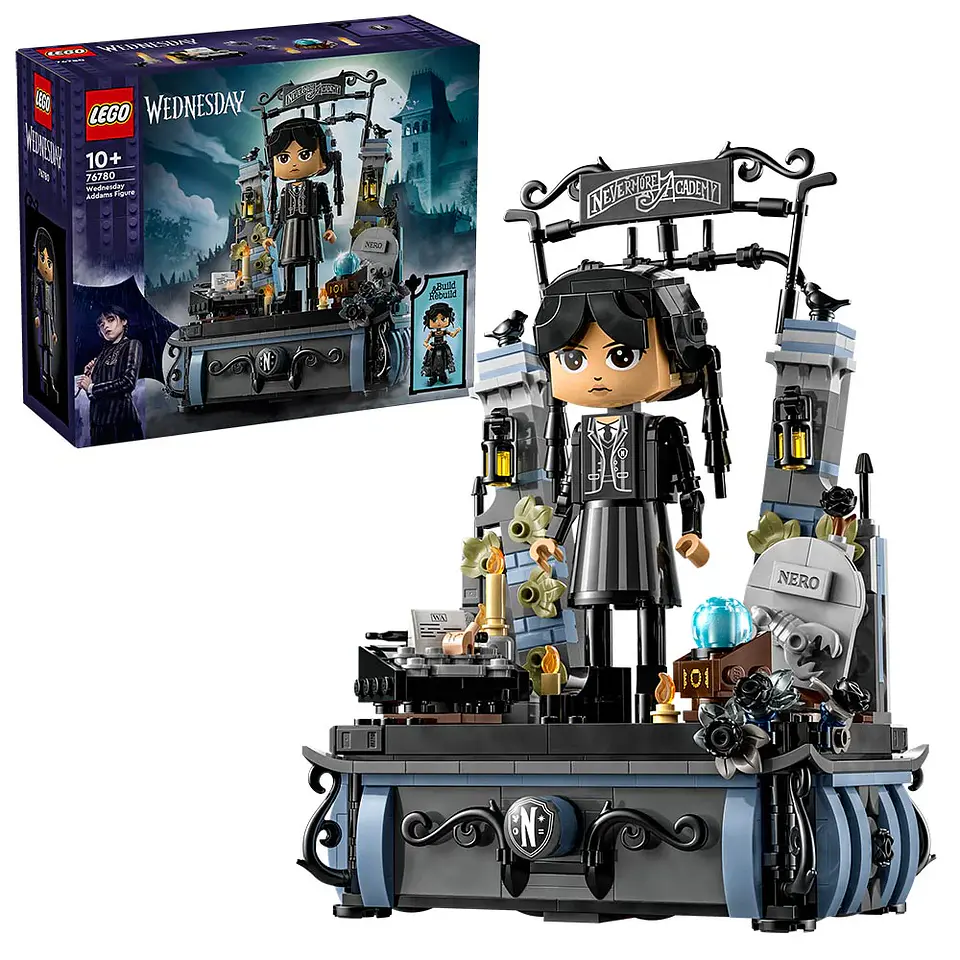 LEGO Wednesday - Figura de Merlina Addams (76780) 1