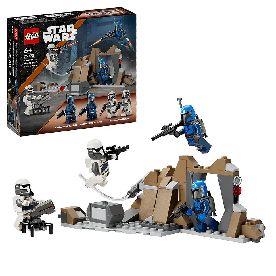 LEGO Star Wars - Pack de Combate: Emboscada en Mandalore (75373) 1