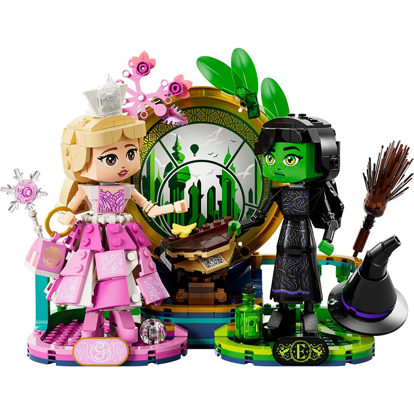 LEGO Wicked - Figuras de Elphaba y Glinda (75682) 4