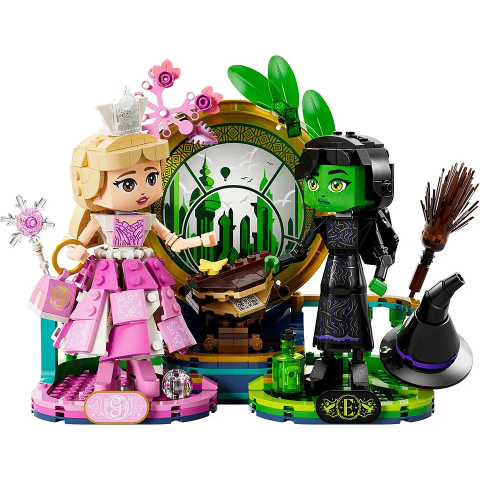 LEGO Wicked - Figuras de Elphaba y Glinda (75682) 4