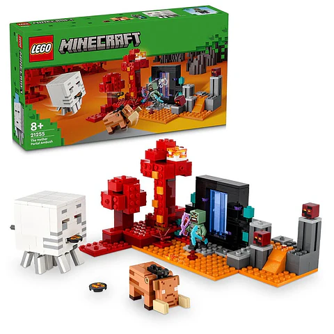 LEGO Minecraft - La Emboscada en el Portal del Nether (21255)