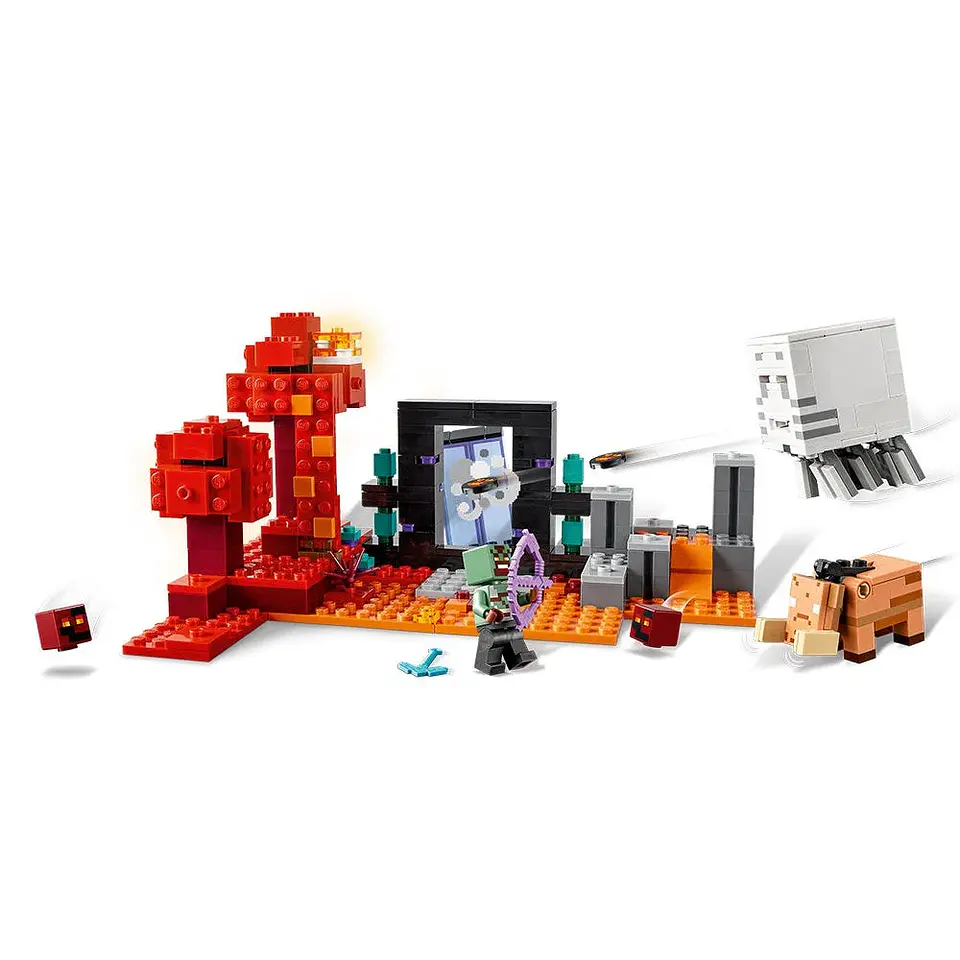 LEGO Minecraft - La Emboscada en el Portal del Nether (21255) 2