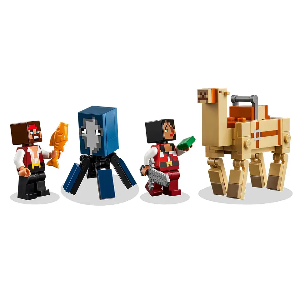 LEGO Minecraft - El Viaje en el Barco Pirata (21259) 4