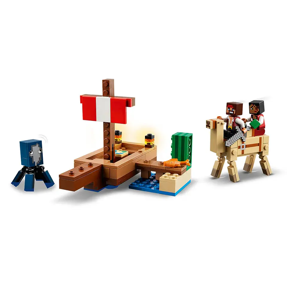 LEGO Minecraft - El Viaje en el Barco Pirata (21259) 5