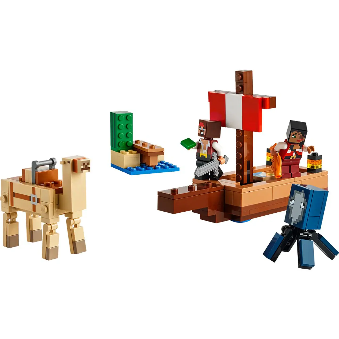 LEGO Minecraft - El Viaje en el Barco Pirata (21259) 6