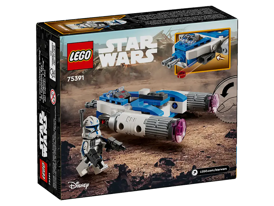 LEGO Star Wars - Microfighter: Ala-Y del Capitán Rex (75391) 6