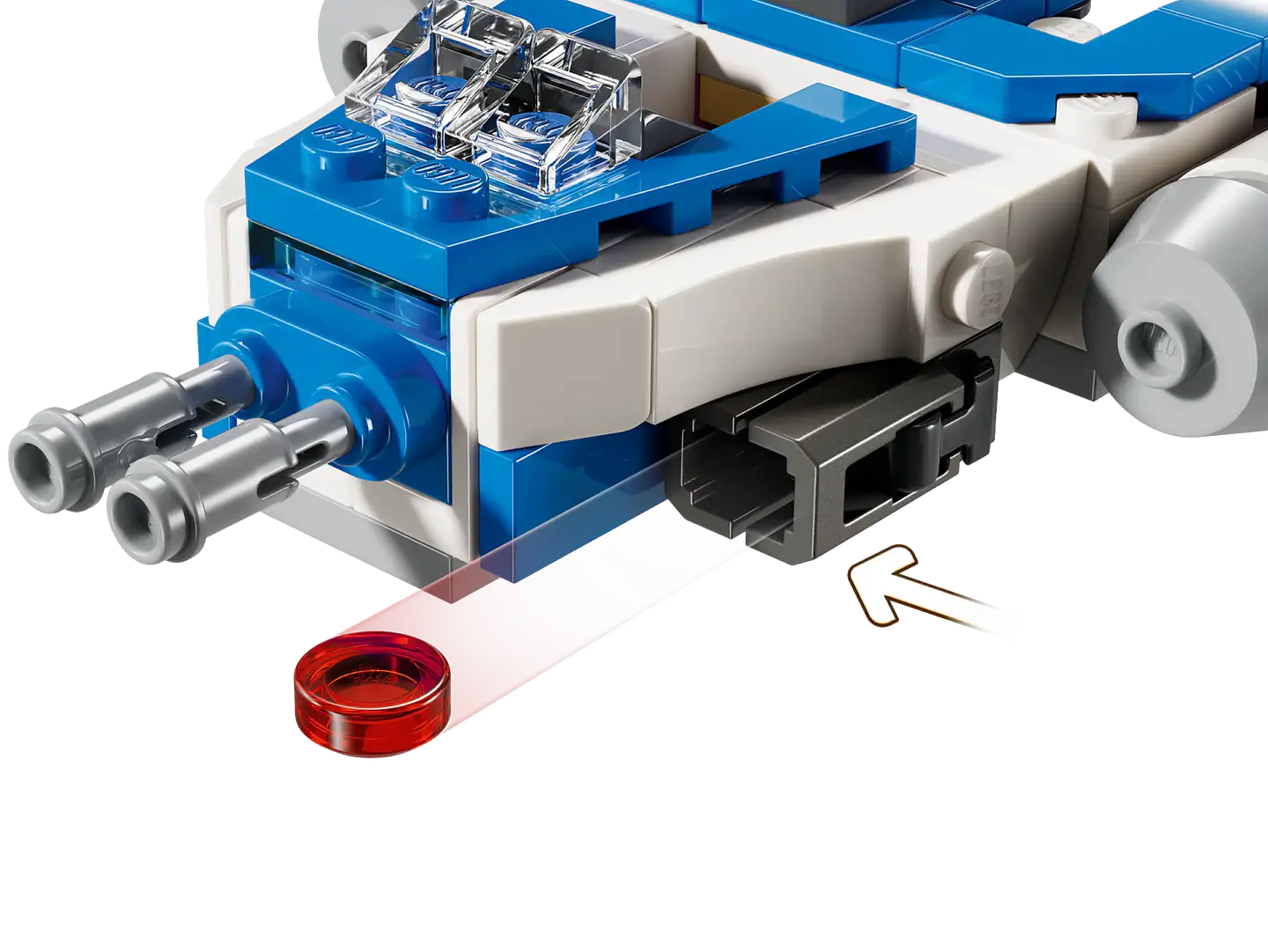 LEGO Star Wars - Microfighter: Ala-Y del Capitán Rex (75391) 4