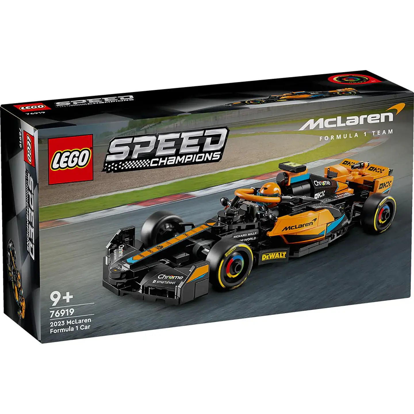 LEGO Speed - Auto de Carreras de Fórmula 1 McLaren 2023 (76919) 9