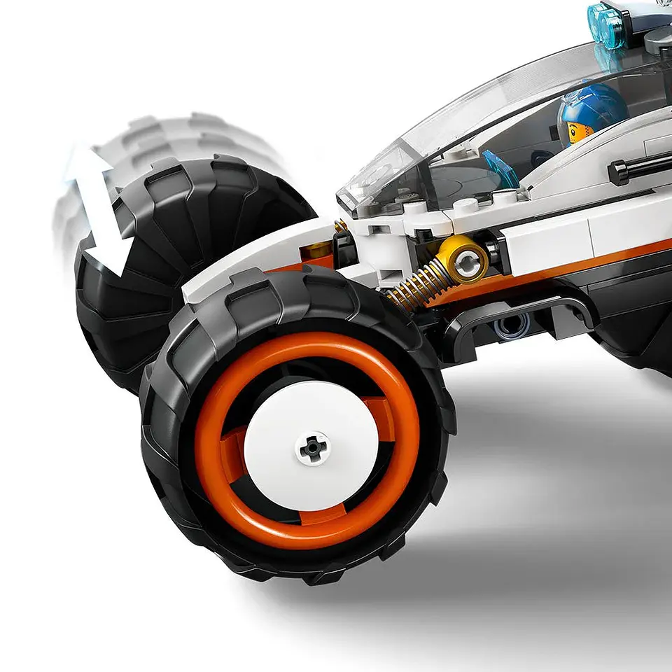 LEGO City - Róver Explorador Espacial y Vida Extraterrestre (60431) 4