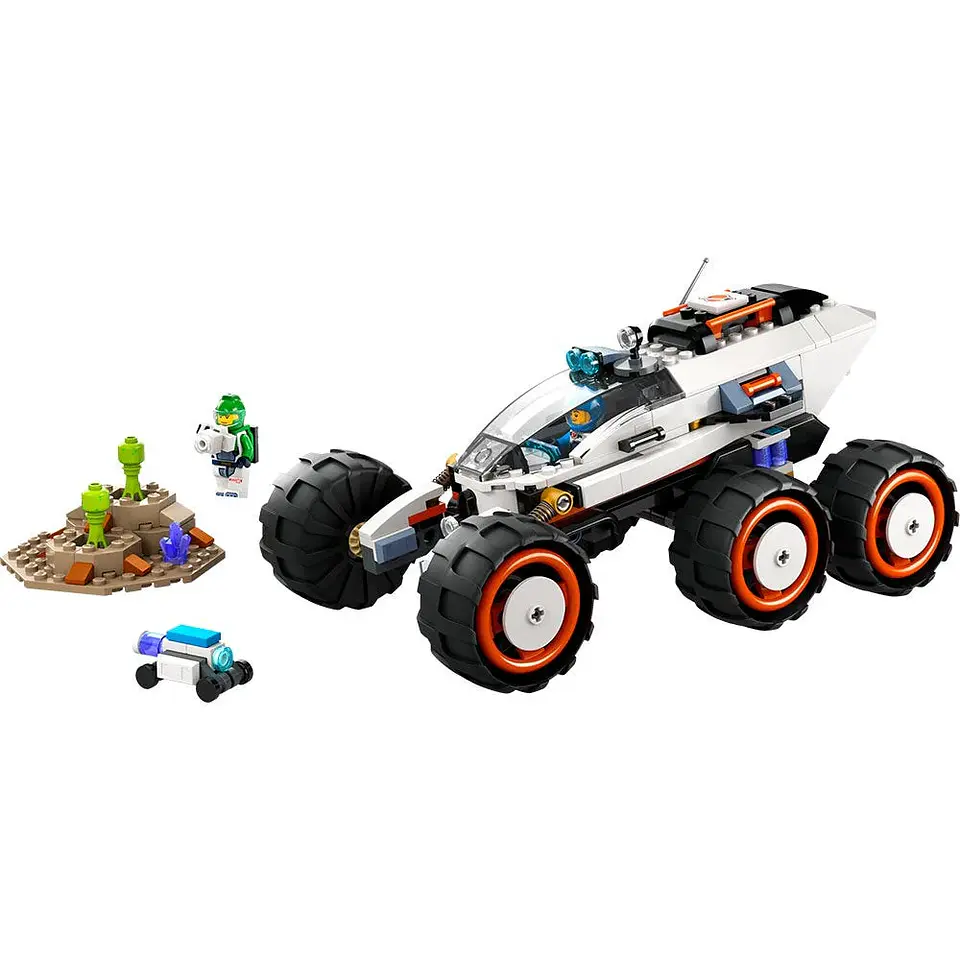 LEGO City - Róver Explorador Espacial y Vida Extraterrestre (60431) 7